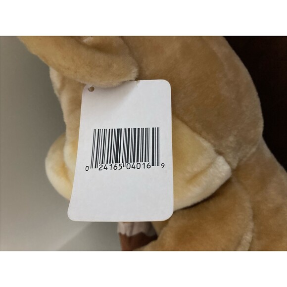 Vintage Soft Things Brooklyn Honey Bear Plush Bees Pot Tags Carnival 15" - Picture 10 of 13